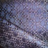 poly wool fabric with two tones for garment