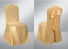 polyester bow chair cover