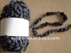 polyester dyed hand knitting yarn for scarf