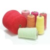 polyester or acrylic chenille yarn