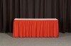 polyester wedding table skirting and table linen