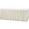 polyester wedding table skirting cover and table linen
