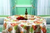 printed polyester Table Cloth