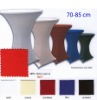 round lycra spandex highboy table cover