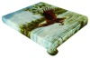 royal polyester mink Blanket/raschel blankets