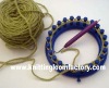sequin knitting yarn for hand knitting for Knitting Loom