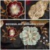 silk and cotton embroidered curtain fabric