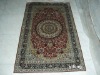 silk kashan persian carpet