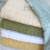solid jacquard 100% cotton hotel bath towel