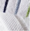 stripe white face towel