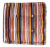 striped linen cushion