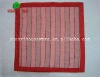 the red stripe organza table cloth for wedding