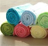 thin bright-colored towel