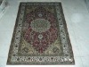 thin silk carpet