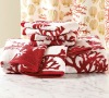 velvet 100% cotton bath towel