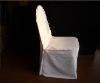 white polyester banquet chair cover for weddings