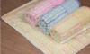 yarn dyed jacquard cotton face towels