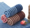 yarn dyed terry towel with embroiderey