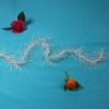 0.4Nm polyester Lurex pine fancy yarn for hand knitting JH8049