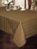 (039)polyester chenille tablecloth