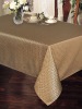 (044)polyester jacquard tablecloth