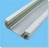 1.0mm thickness Aluminum curtain track for Spring roller blind-roller blind components-roller blind head track