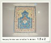 1.5x2 handmade turkish 100%silk floor carpets tiles