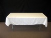 100% 90"x156" polyester table cloth