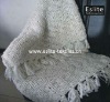 100% Acrylic Hand Knit Throw