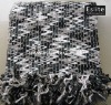 100% Acrylic Machine Crocheted Throw