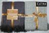 100% Acrylic Mohair Throw Blanket