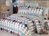 100% COTTON PRINTED DUVET COVER SET BED COVER