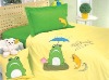100% COTTON QUILT COVER WITH APPLIQUE EMBROIDERY
