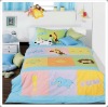 100% COTTON QUILT COVER WITH APPLIQUE EMBROIDERY