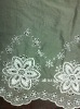 100%COTTON WOVEN GROUND WITH EMBROIDERY