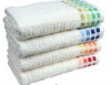 100% Cotton Bath Towel With Colorful Border