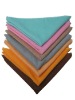 100%Cotton Color Terry Towel Square Towel Set Hand Towel Set