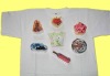 100% Cotton Compressed T-shirts, Magic T-shirts with Customized Shape