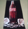 100% Cotton Disposable Excellent Funny Printed Sport Towel