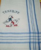 100% Cotton  Emboidery Tea Towel