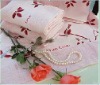 100% Cotton Embroidered Bath Towel