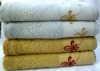 100% Cotton Embroidered Jacquard Bath Towel