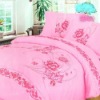 100% Cotton Embroidery Bedding Sets/Embroidery Bedsheet