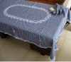 100% Cotton Hand made cutwork table cloth