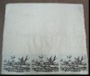 100% Cotton Jacquard Bath Towel with Printing