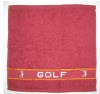 100% Cotton Jacquard Golf Towel
