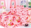 100% Cotton Lace Printed Bedding Set,Comforter Set