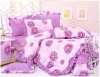 100% Cotton Lace Printed Bedding Set,Comforter Set