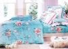 100% Cotton Peach Printed Bedding Sets Bed Sheet Duvert cover 4pcs