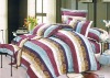 100% Cotton Peach Printed Bedding Sets bed Sheet Duvert cover 4pcs